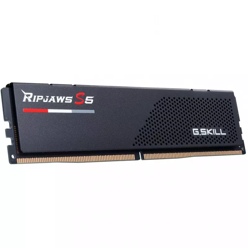 DIMM 32 GB DDR5-6000 (2x 16 GB) Dual-Kit, Arbeitsspeicher schwarz, F5-6000J3036F16GX2-RS5K, Ripjaws S5, INTEL XMP