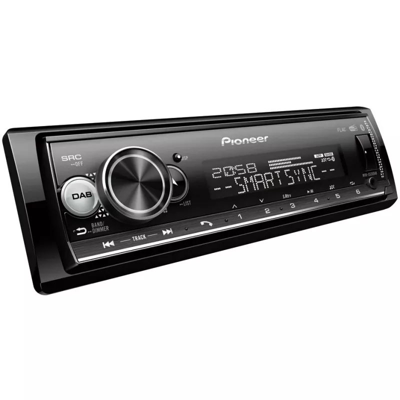 Pioneer MVH-S520DAB Auto Media-Vastuvõtja Must 200 W Bluetooth (MVH-S520DAB)