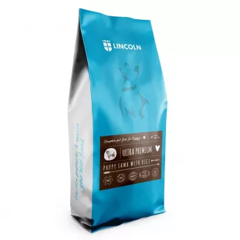 Kuiv koeratoit Lincoln Puppy Lamb riisiga, 12 kg