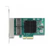 DeLOCK PCI Express x4 kaart 4 x RJ45 Gigabit LAN BCM hall