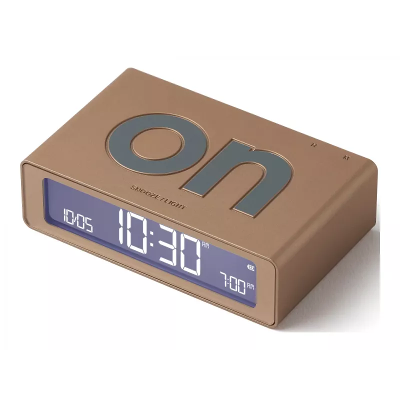 LEXON | Flip Mini kahepoolne äratuskell | LR158D1 | USB-ühenduvus