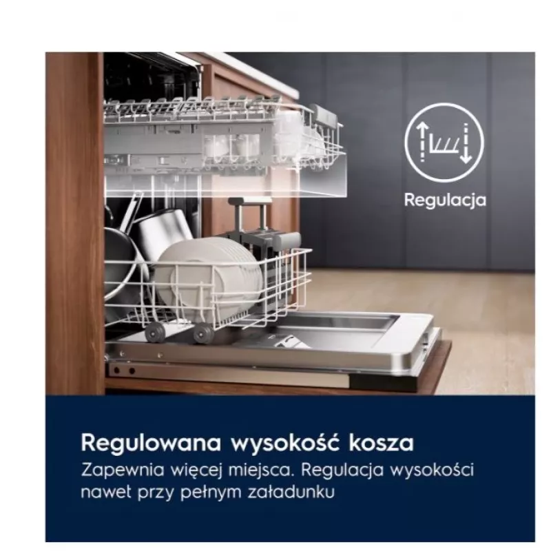 Sisseehitatav nõudepesumasin Electrolux EES48401L — 600 mm, 13–14 komplekti, energiaklass A, 10,5 l/tsükkel