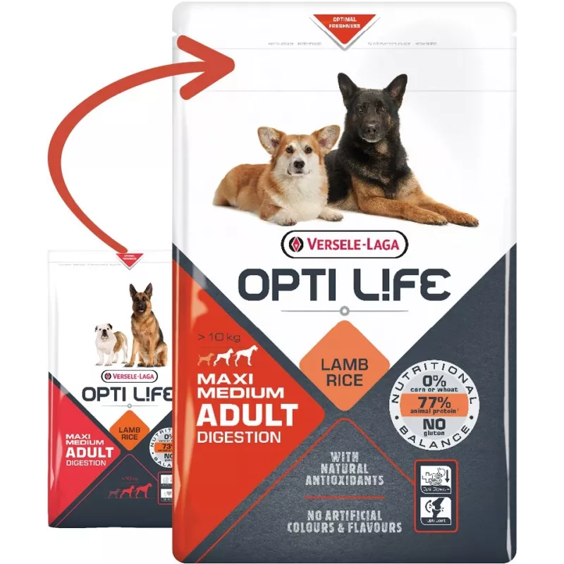 Versele-Laga Adult Digestion Medium & Maxi 12,5 kg täiskasvanud