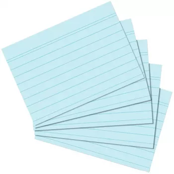 Registrikaart Herlitz 10836203 sinine 1 tk