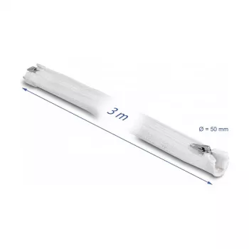Põimitud varrukas DeLOCK 20835 3 m x 50 mm valge
