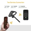 Juhtmega/Bluetooth käed-vabad komplekt YENKEE YHF F20BK — peakomplekt ja sisseehitatud mikrofon kõnedeks ja heli jaoks