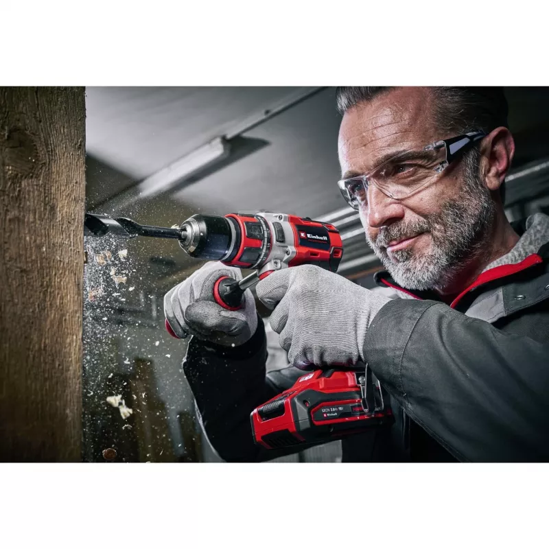 Einhell TP-CD 18/80 Li BL-Solo Keyless 1,41 kg Must, Punane