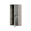 Seinakapp cama meble S2 SOHO 60x29x112 cm — kašmiir/must