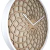 NeXtime klok 3150be Sun Small, Ø35 cm, Sein, Beež