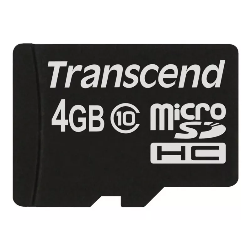 Transcend 4 GB MicroSDHC Class 10 TS4GUSDC10