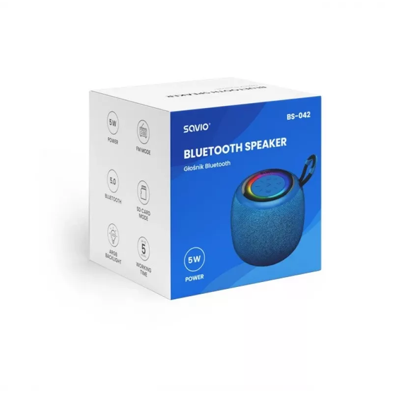 Savio BS-042 Bluetooth-kõlar 5 W