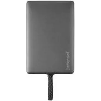 Intenso Powerbank MC10000 must 10000 mAh magnetiline koos metallrõngaga