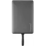 Intenso Powerbank MC10000 must 10000 mAh magnetiline koos metallrõngaga