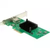 Inter-Tech ST-7267 PCIe RJ-45 10 Gbit/s liidesekaart Roheline Hõbedane