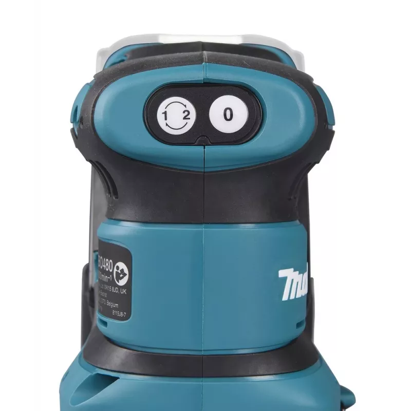 Makita DBO480Z kaasaskantav lihvija ekstsentriklihvija 14000 OPM must, sinine 210 W