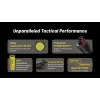 Taktikaline taskulamp Nitecore P23i 3000 lm Must Alumiinium IP68