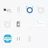 Reolink Duo Series W730 – 4K välis-WiFi-kaamera, topeltobjektiiv, 180° panoraamvaade, inimese/sõiduki/looma tuvastus