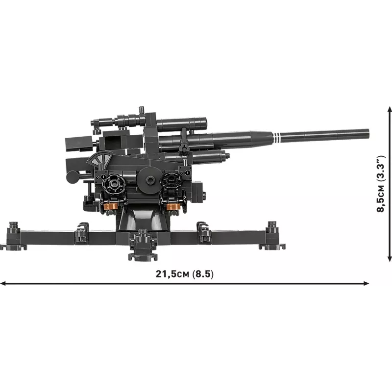 Ehituskomplekt Cobi Blocks 10,5 cm Flak 39 — 339 tk