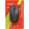 CANYON MW-7, 2,4 GHz juhtmevaba hiir, 6 nuppu, DPI 800/1200/1600, koos 1 AA patareiga, mõõdud 110*60*37 mm, 58 g, must
