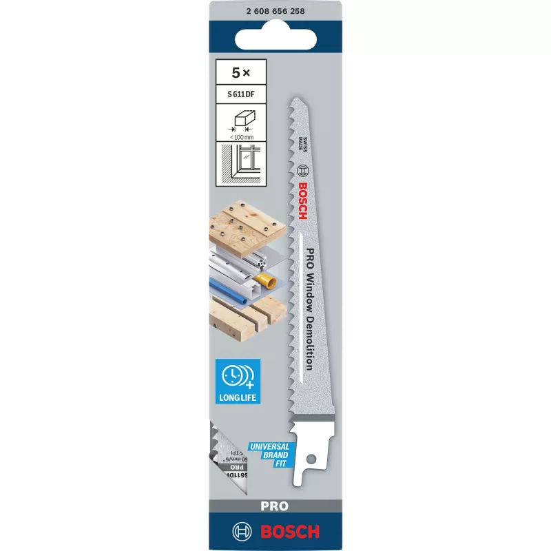 Bosch S 611 DF Heavy puidu ja metalli saelehed