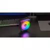 Õhkjahuti TACENS Mars Gaming MCPU-LCD, 120 mm ventilaator, TDP 300 W, toetab LGA1700/1200/115x/1366 ja AM4/AM5, must