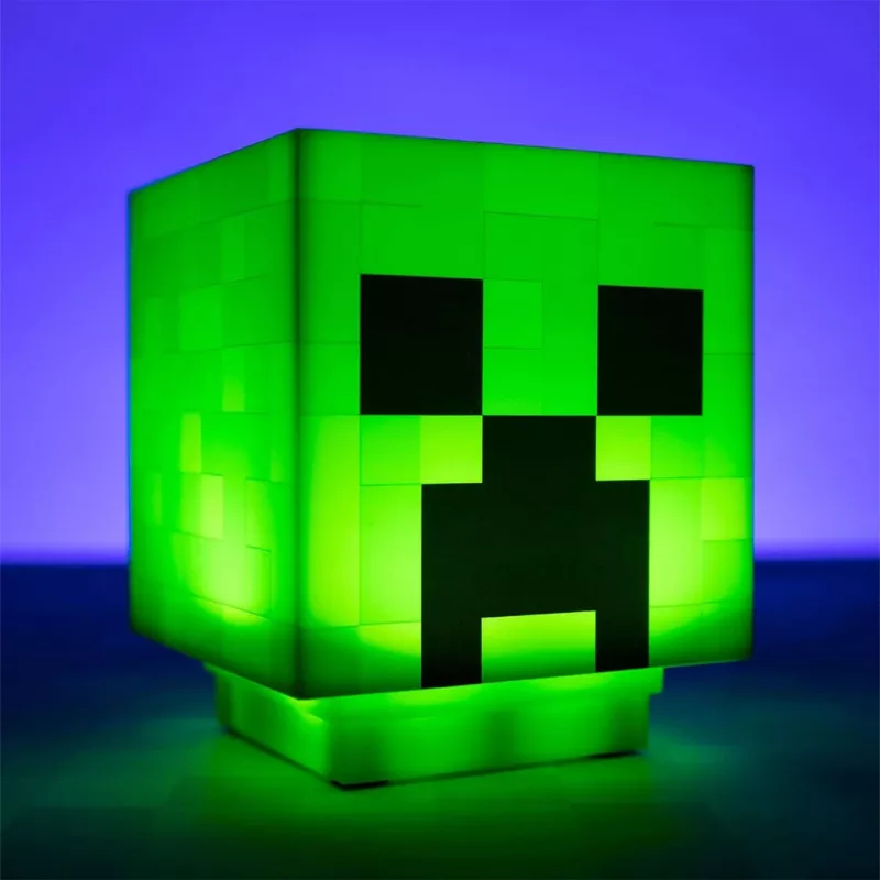 Paladone Minecraft Creeper 3D disainiga lamp PP6595MCFV3 — laua-/rippvalgusti