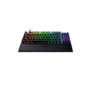 Razer Huntsman V3 Pro Tenkeyless 8KHz | Mänguklaviatuur | Juhtmega | USA | Must | USB Type-C | Razer Analog Optical Switch Gen-2