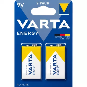 Ühekordne patarei Varta Longlife Extra 9 V plokk