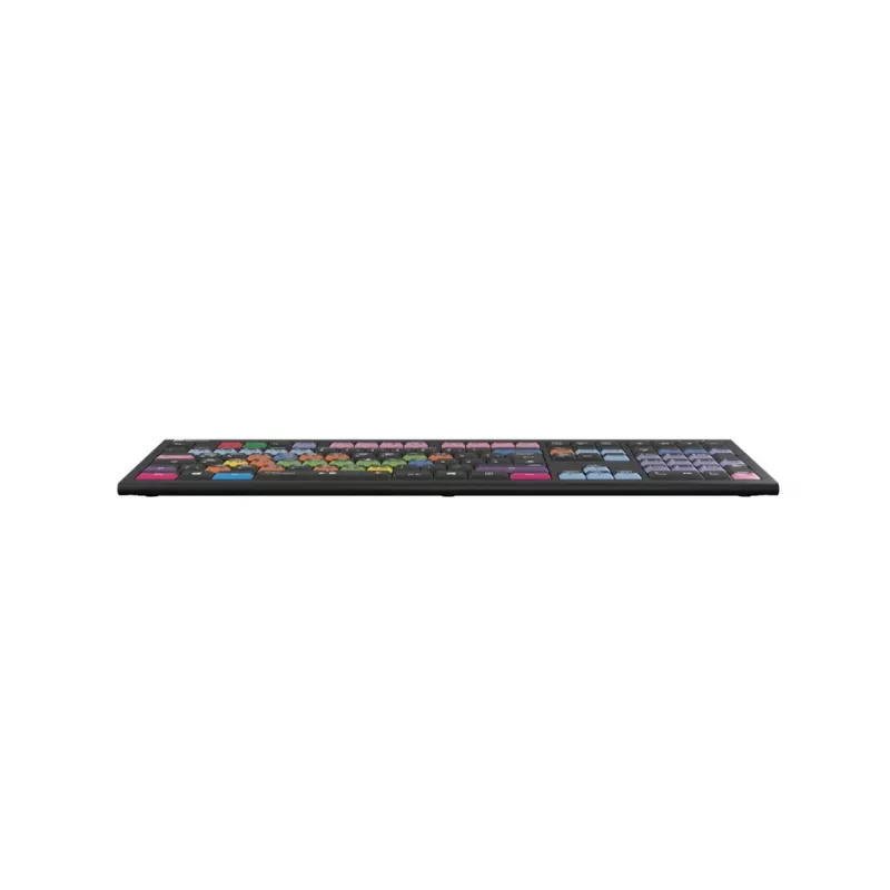 Klaviatuur Logickeyboard LKB-FLS-A2PC-DE Universal USB QWERTZ saksa must