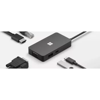Sülearvuti dokkjaam Microsoft 1E4-00002 Must