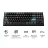 Mehaaniline klaviatuur Keychron Q3 Ultra 8K — 80% QWERTY, juhtmega ja Bluetooth, RGB, must