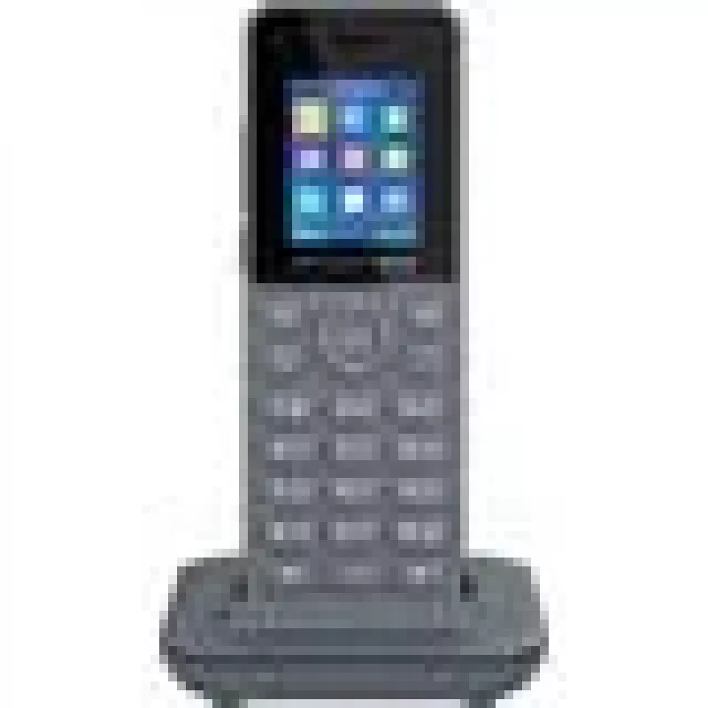 IP-telefon Grandstream DP725 juhtmeta telefonitoru, hall, 1,8-tolline TFT-ekraan, 20 liini, Li-Ion 1500 mAh