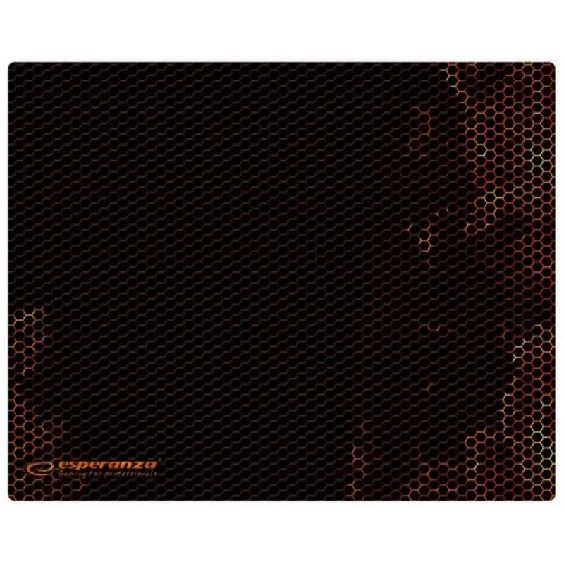 Mänguhiirematt ESPERANZA EGP102R — polüester, 300×240 mm, 3 mm paksus, must, trükitud pinnaga
