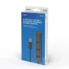 SAVIO USB-A jaotur RJ-45 Gigabit Ethernetiga AK-57 — 3× USB-A + RJ-45, USB 3.2 Gen 1 Micro‑B host, 5 Gbit/s, 4 porti, hall