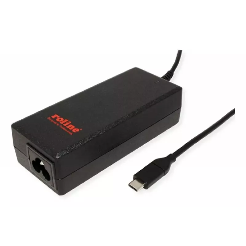 Toiteplokk ROLINE C5-BU 65W USB Type C, 65 W väljund, USB‑C PD ühilduv