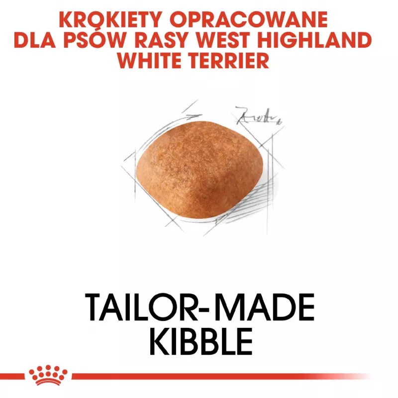 Royal Canin BHN West Highland Valge Terrier Adult - kuivtoit täiskasvanud koertele - 3kg