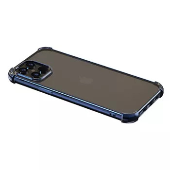 Kaitsvast pehmest materjalist ümbris Devia iPhone 12 mini jaoks — löögikindel, sinine