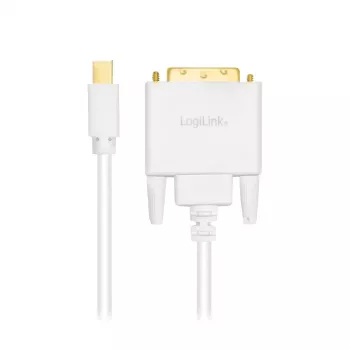 Video Kaabliadapter LogiLink CV0138 Mini DisplayPort DVI-le 3m
