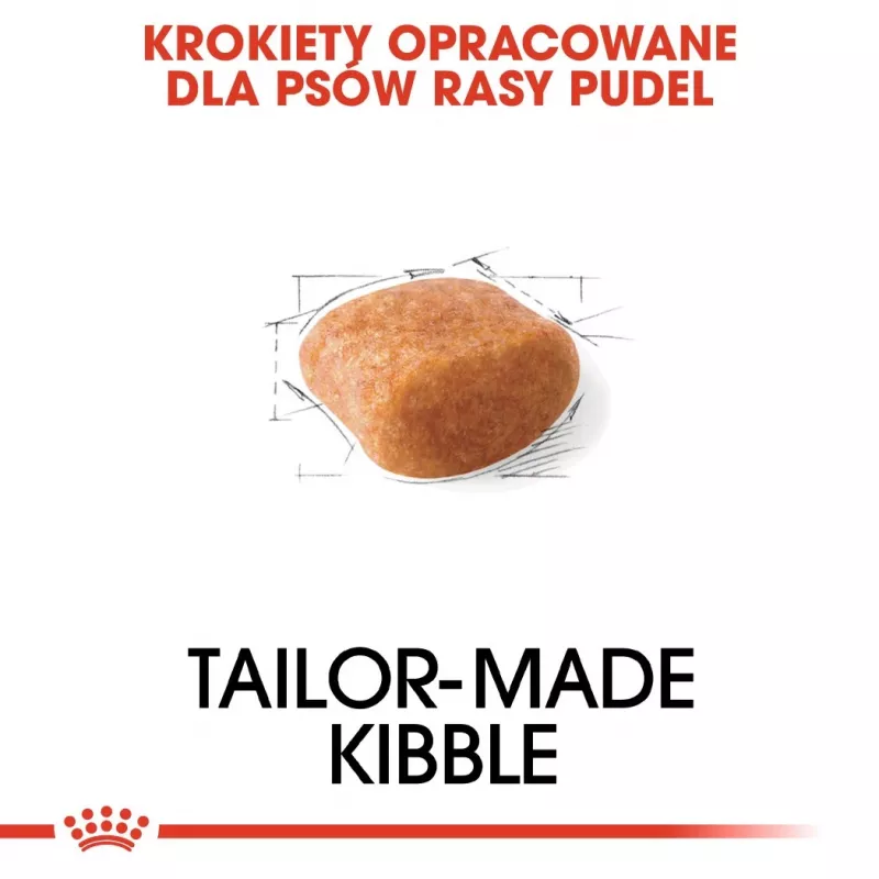 Kuiv koeratoit Royal Canin Poodle Adult 1,5 kg — kana, 30% valku, 19% rasva