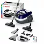 Märg- ja kuivtolmuimeja Bosch BWD 41740 AquaWash&Clean — 1700 W, 5 L paak, EPA filter, teleskooptoru, 9 m raadius, lilla