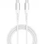 USB-kaabel 4smarts 541452 1,5 m USB-C valge 0,48 Gbit/s