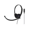 Koss CS200 USB-peaklapp juhtmega peavõruga kõned/muusika USB Type-A must