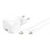30W USB-C laadija Belkin WCA008KQ1MWH-B5 PD PPS, kompaktne toiteadapter telefonidele ja tahvelarvutitele