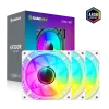 Gamemax | Korpuseventilaator | KF300R BK | Valge