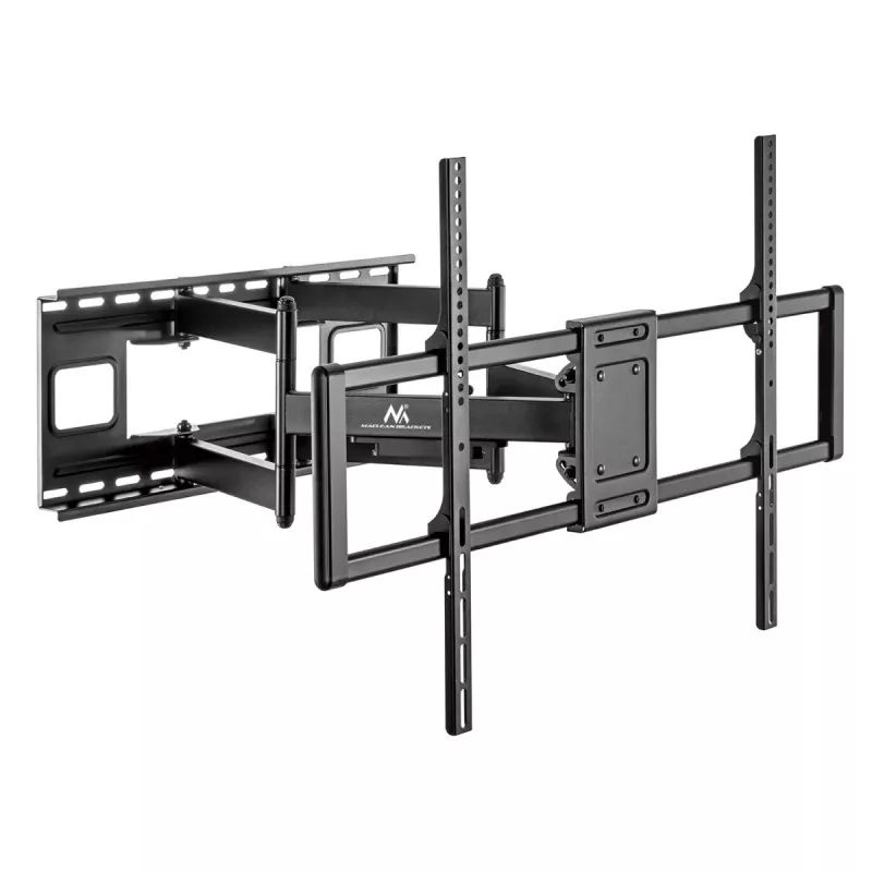 Maclean MC-482 TV seinakinnitusklamber 60-120 tolli lame- ja kumeraekraaniga teleritele, max 120 kg, VESA 900x600, pööratav, kallutatav ja pöörlev, universaalne telerikinnitus