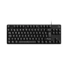 Logitech G G413 TKL SE, juhtmega, USB, mehaaniline lüliti, QWERTY, LED, must