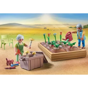 Playmobil 71443 Country: Köögiviljaaed vanavanematega