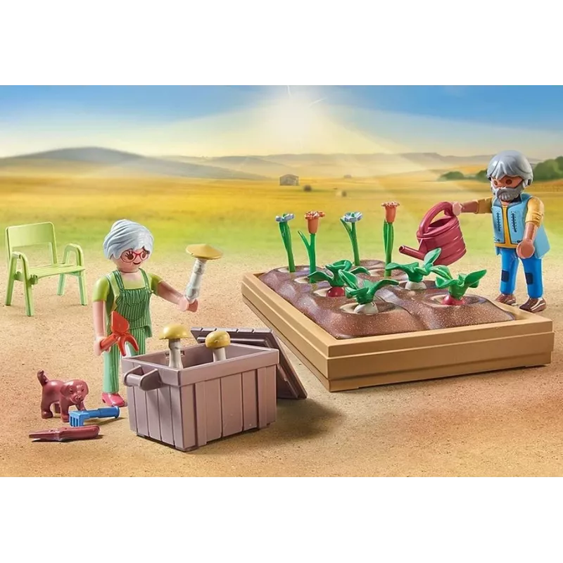 Playmobil 71443 Country: Köögiviljaaed vanavanematega