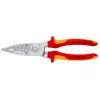Kaablieemaldaja Knipex 13 76 200 ME 6 mm eemaldusvõimega Punane Roostevaba teras Kollane