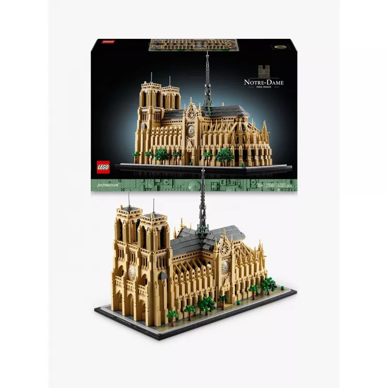 LEGO Architecture Notre-Dame de Paris komplekt täiskasvanutele 21061
